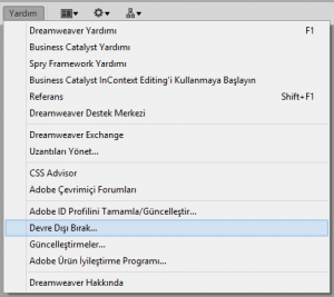 1-Deactivate Adobe