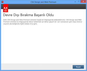 3-Deactivate Adobe